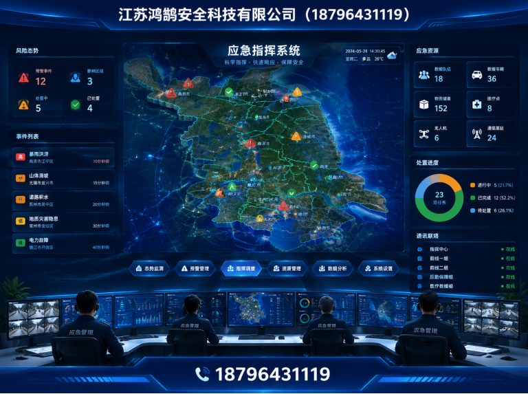 广安智慧消防系统展示图